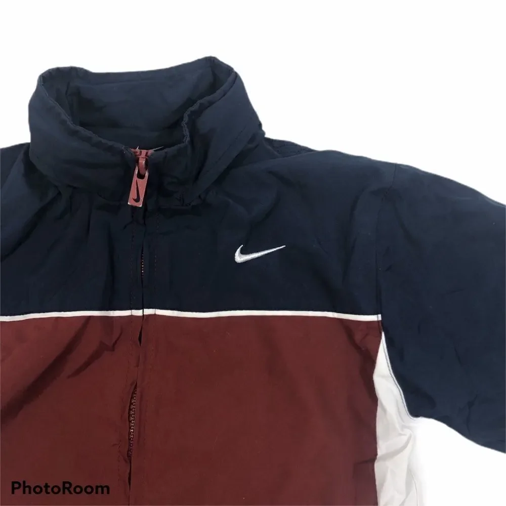 Boys Nike Windbreaker Reb and‎ Blue Size 4T